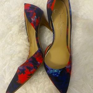 Jessica Simpson Multi Color Pumps